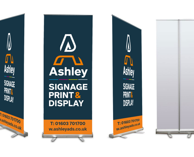 Ashley Signage Display and Print Roll Up Banners